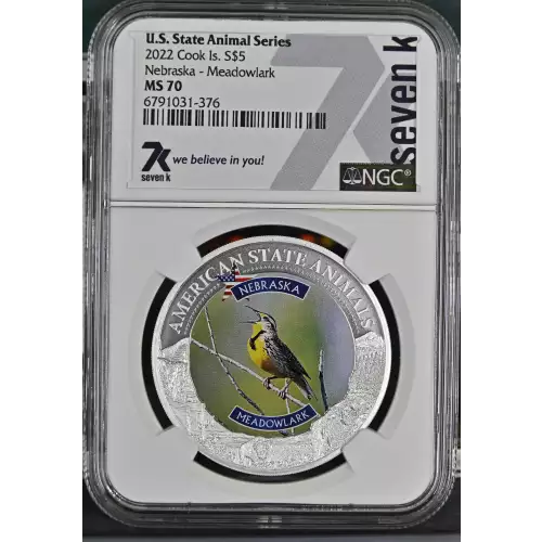 2022 Nebraska - Meadowlark U.S. State Animal Series (2)