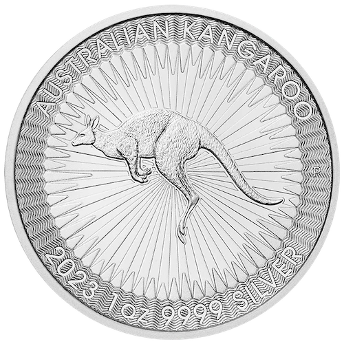 2023 1oz Australian Perth Mint Silver Kangaroo (2)