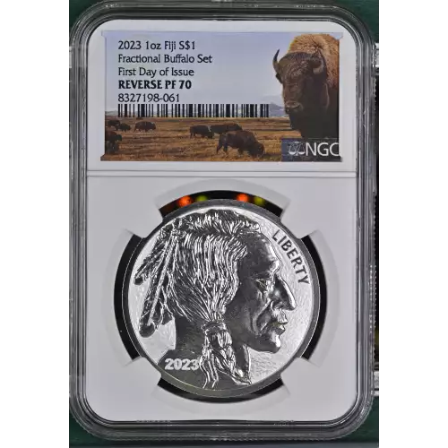 2023 1oz Fractional Buffalo Set First Day of Issue (2)