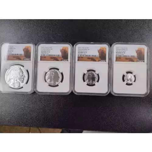 2023 1oz Fractional Buffalo Set First Day of Issue