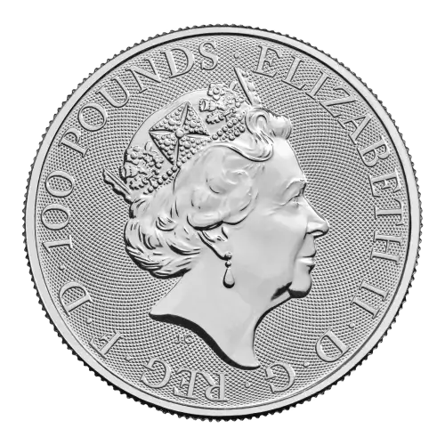 2023 1oz The Royal Tudor Beast : Yale of Beaufort (2)