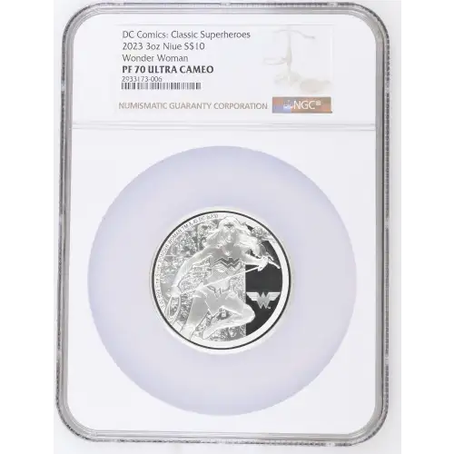 2023 3oz Wonder Woman DC Comics: Classic Superh ULTRA CAMEO (2)