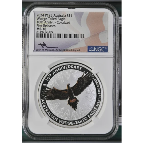 2024 P125 Wedge-Tailed Eagle - FR 10th Anniv. - Colorized (2)