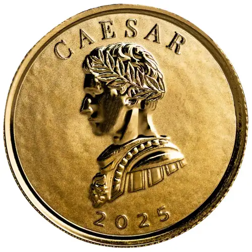 2025 1/10 oz Samoan - Commander Julius Caesar Gold Coin (3)