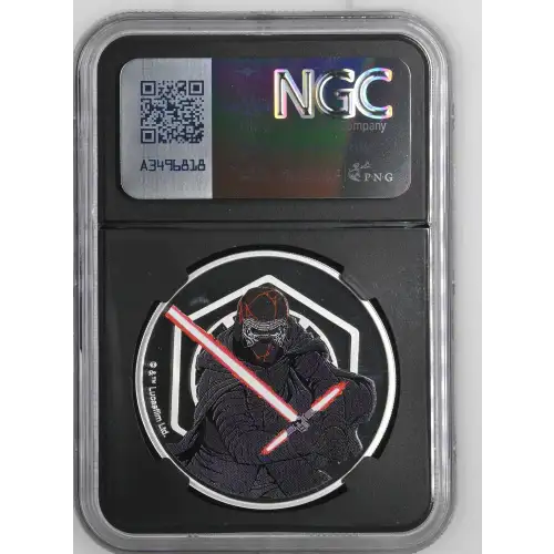 (2025) 1oz Rey vs Kylo Ren Medal ULTRA CAMEO (3)