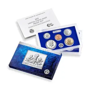 2025 Clad Proof Set: Complete 10-Coin Set, with Box and COA