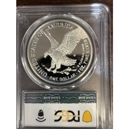 2025-W $1 Silver Eagle w/ Laser Privy Advanced Release, DCAM (2)