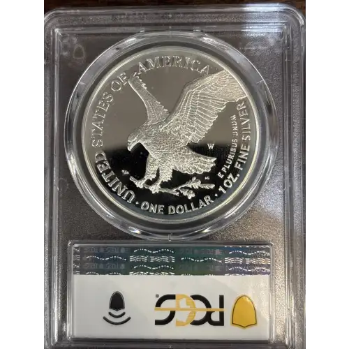 2025-W $1 Silver Eagle w/ Laser Privy Advanced Release, DCAM (2)
