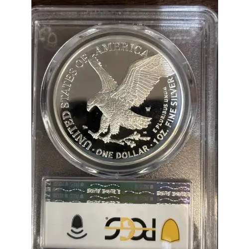2025-W $1 Silver Eagle w/ Laser Privy Advanced Release, DCAM (2)
