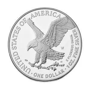 2025 W 1oz Silver Eagle  Proof - with Original Govt Packaging  (2)