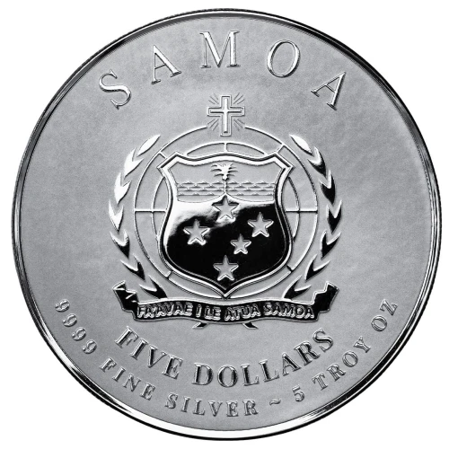 2026 5 oz Samoan - Commander Washington Silver Coin (3)