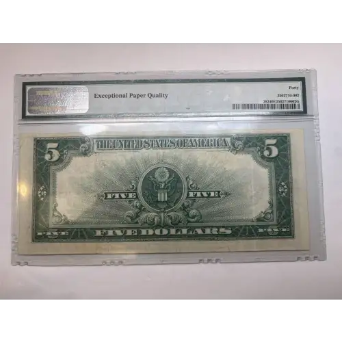 $5 1923 Blue Silver Certificates 282 (2)