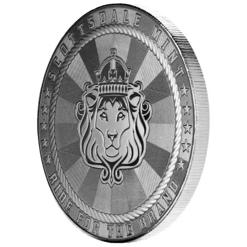 5 oz Cowboy - Rifleman Silver Round (3)