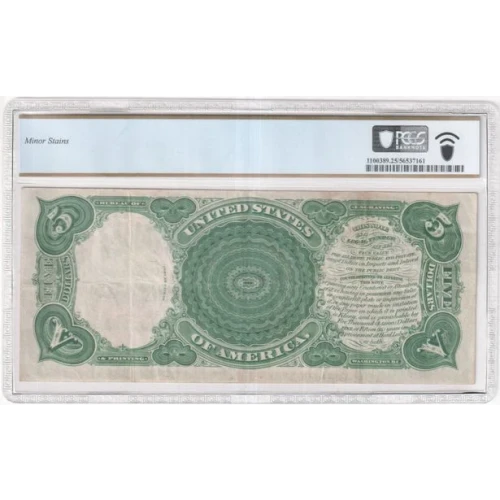 $5  Small Red, scalloped Legal Tender Issues 91 (3)