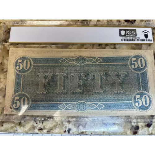 $50   Issues of the Confederate States of America CS-66 (2)
