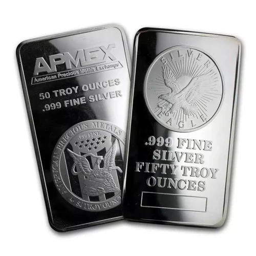 50oz Generic Silver Bar