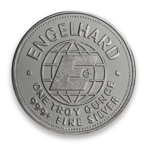 Any Year 1oz Engelhard Silver Prospector Round (3)