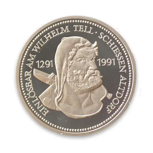 Any Year - Swiss 1oz Platinum Shooting Thaler (4)