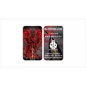 Blood Blade 1 ounce Silver Bar 