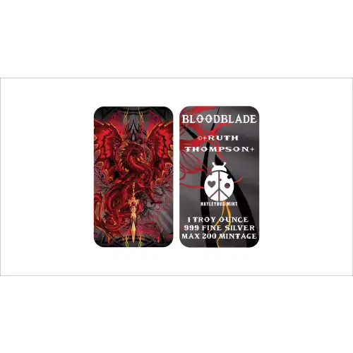 Blood Blade 1 ounce Silver Bar