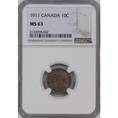 CANADA Silver 10 CENTS