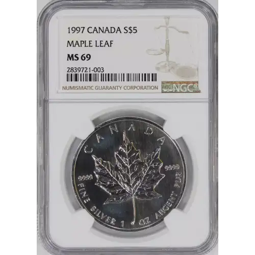 CANADA Silver 5 DOLLARS