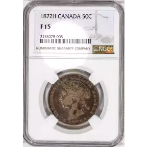 canada Silver 50 CENTS