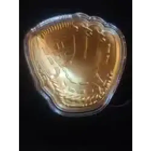 Celebrity Mint Major League Series 2oz .999 Silver Baseball Glove