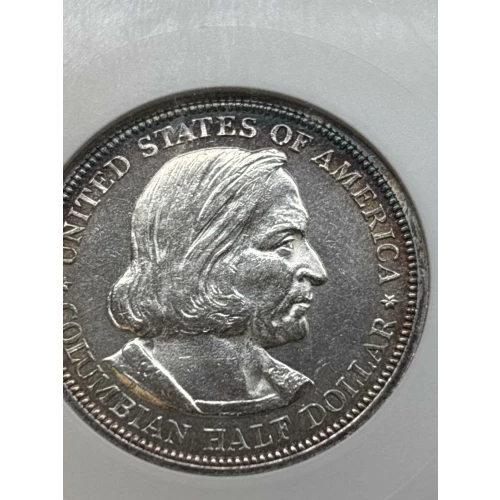 Classic Commemorative Silver--- World's Columbian Exposition Half Dollar 1892 - 1893 -Silver- 0.5 Dollar