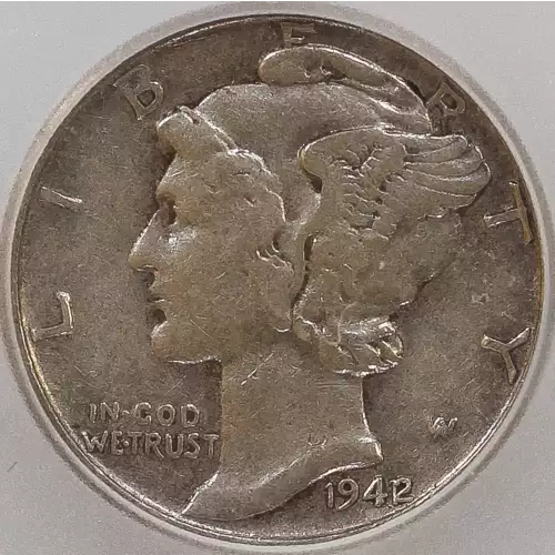 Dimes---Winged Liberty Head or Mercury 1916-1945 -Silver- 1 Dime (3)