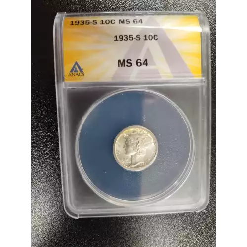 Dimes---Winged Liberty Head or Mercury 1916-1945 -Silver- 1 Dime (2)