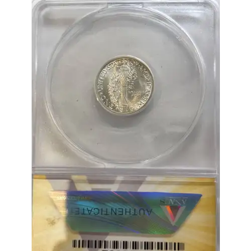 Dimes---Winged Liberty Head or Mercury 1916-1945 -Silver- 1 Dime (2)