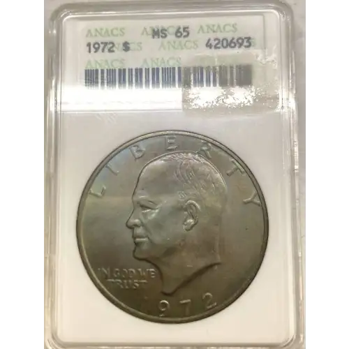 Dollars---Eisenhower 1971-1978 Copper-Nickel- 1 Dollar