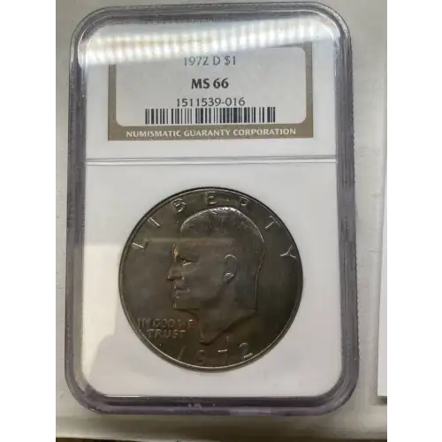 Dollars---Eisenhower 1971-1978 Copper-Nickel- 1 Dollar