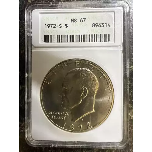 Eisenhower Silver Dollar (1971-1978) - 40% Silver