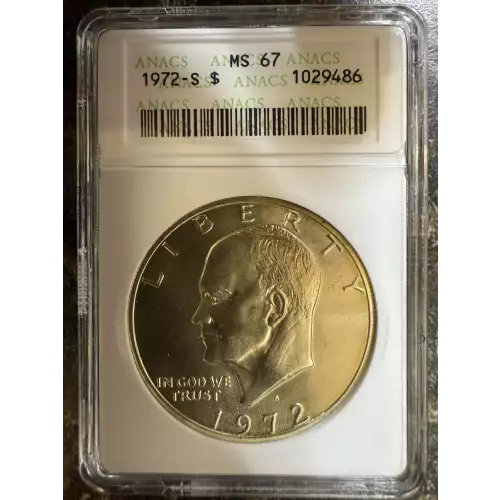Eisenhower Silver Dollar (1971-1978) - 40% Silver