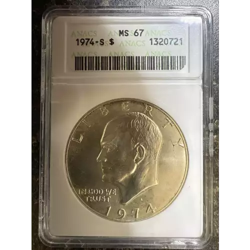 Eisenhower Silver Dollar (1971-1978) - 40% Silver