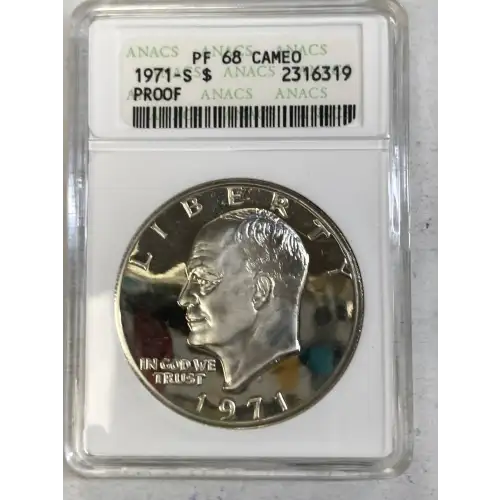 Eisenhower Silver Dollar (1971-1978) - 40% Silver