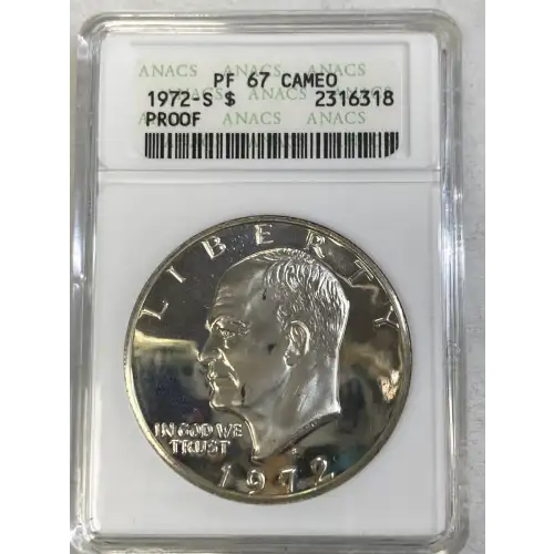 Eisenhower Silver Dollar (1971-1978) - 40% Silver