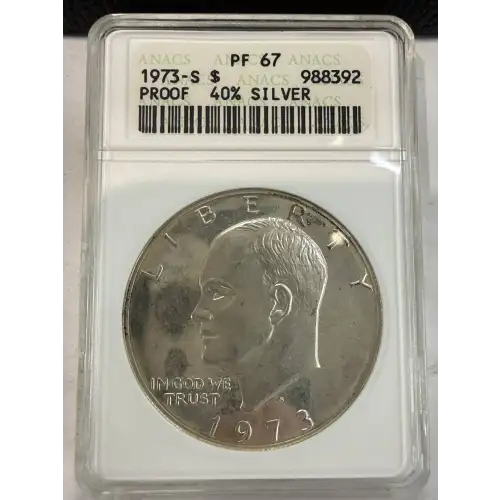 Eisenhower Silver Dollar (1971-1978) - 40% Silver