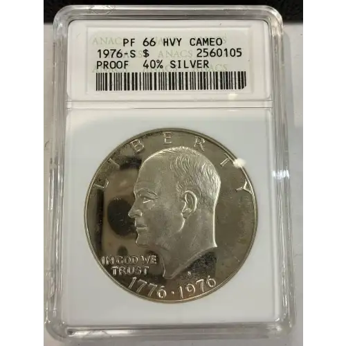 Eisenhower Silver Dollar (1971-1978) - 40% Silver