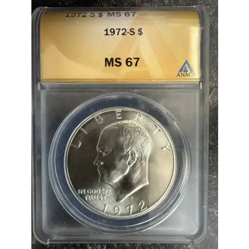 Eisenhower Silver Dollar (1971-1978) - 40% Silver