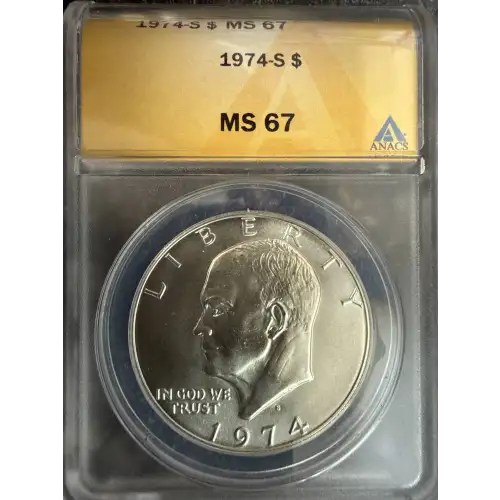 Eisenhower Silver Dollar (1971-1978) - 40% Silver