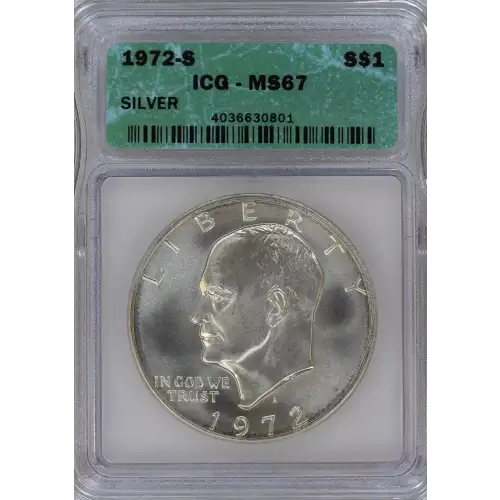 Eisenhower Silver Dollar (1971-1978) - 40% Silver