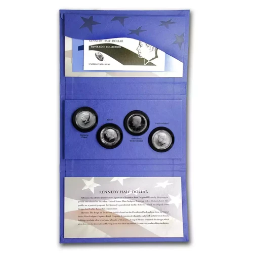 Fifty Cents - Kennedy - 50th Anniversary (2014) - Silver