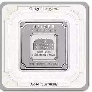 Geiger - 1 ounce Silver Bar