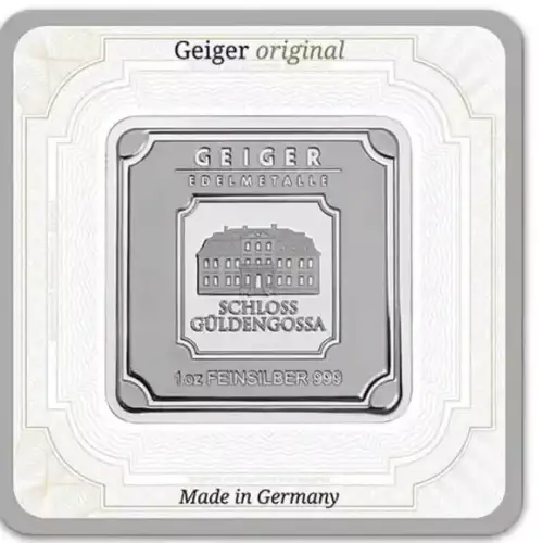 Geiger - 1 ounce Silver Bar