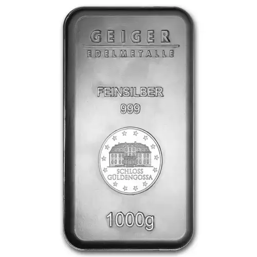 Geiger - 1000 gram Silver Bar