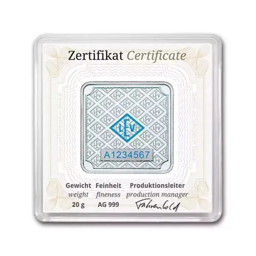 Geiger - 20 gram Silver Bar (2)
