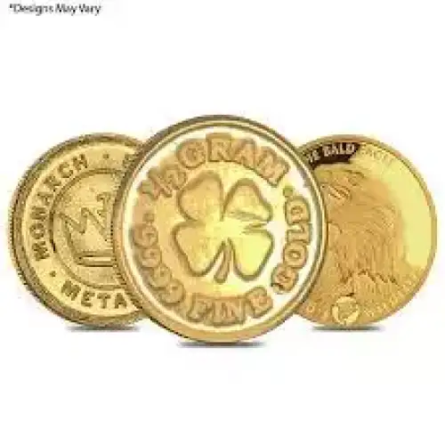 Generic 1/2 Gram Gold Coin